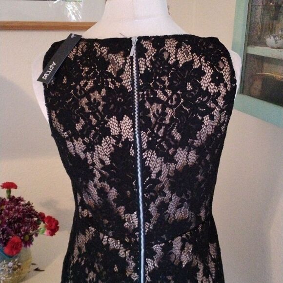 NWT Apt. 9 Black Lace Dress - Picture 6 of 10
